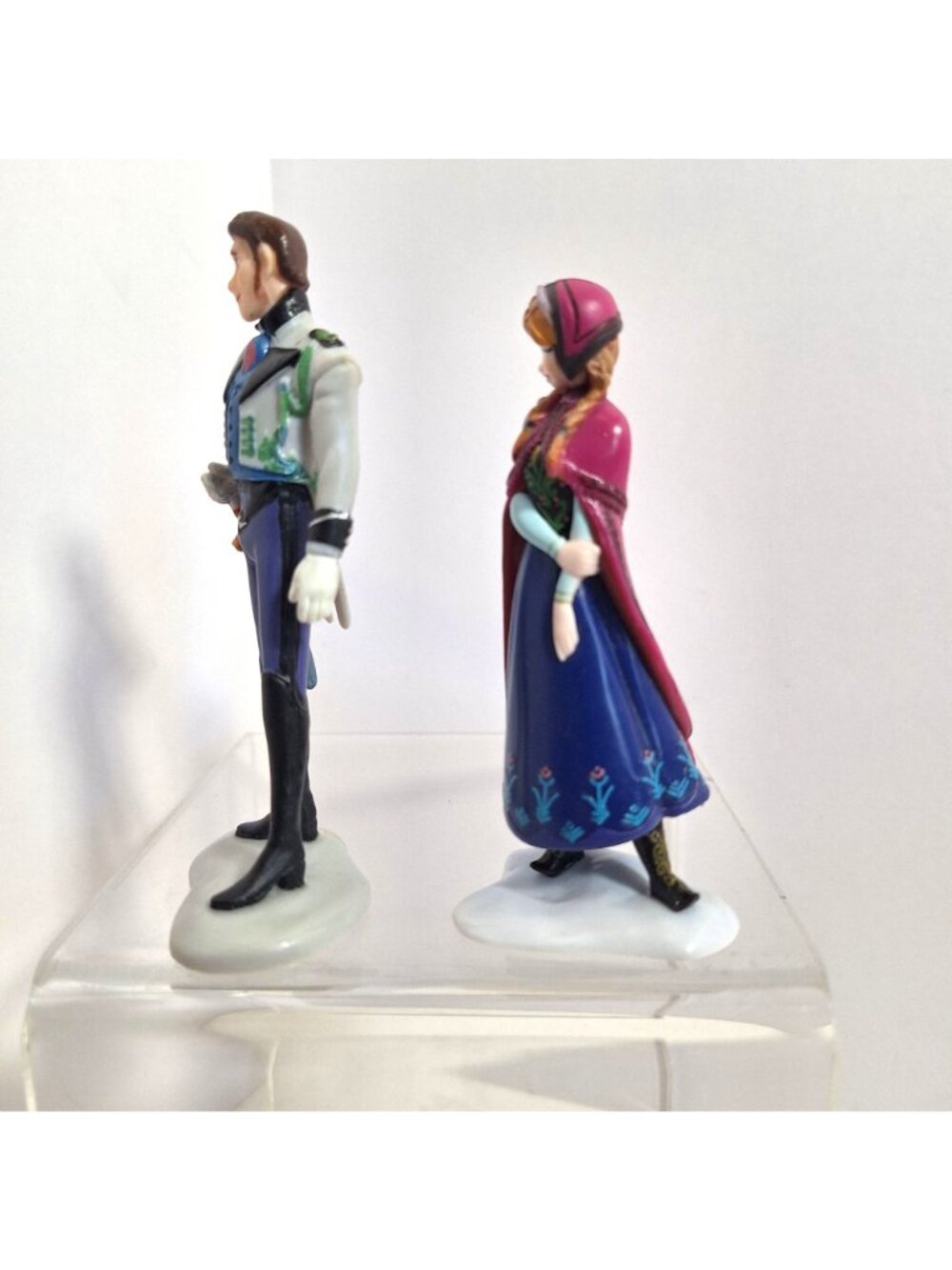 Disney Frozen Anna & Hans PVC Figures 3.5" Cake Toppers - Picture 3 of 8